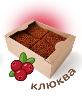 №3 Пряник 1кг с фруктовой начинкой Клюква в Реутове