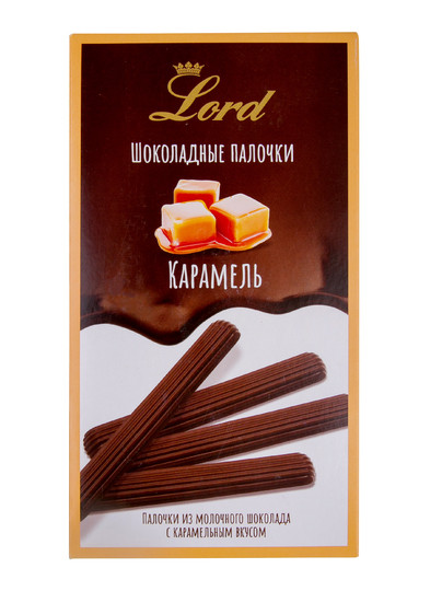 №1 Палочки из молочного шоколада с карамельным вкусом, 80 гр в Реутове