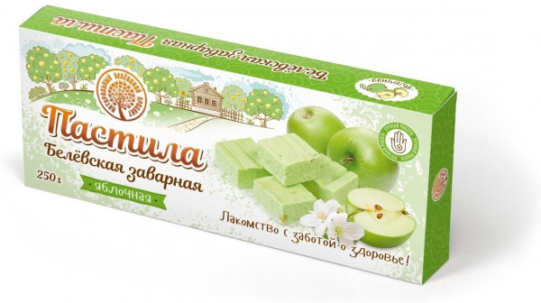 №1 Заварная пастила "Яблочная" 250г  в Реутове