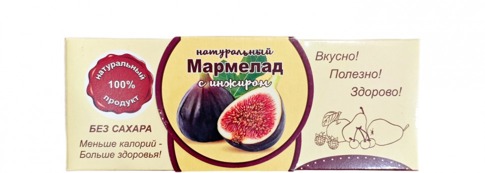  Мармелад натуральный "Инжир" 140г  в Реутове